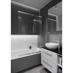 Cersanit Larga uchwyt meblowy srebrny S164-059