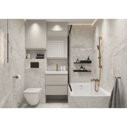 Cersanit Moduo umywalka z szafką 60 cm kaszmir S4013-008