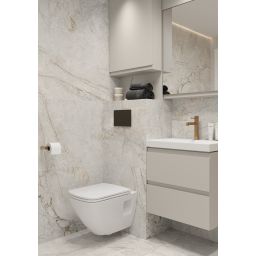 Cersanit Moduo umywalka z szafką 80 cm kaszmir S4013-009