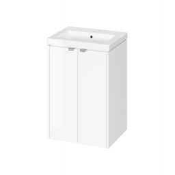 Cersanit Ovida umywalka z szafką 50 cm białą S4047-001