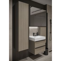 Cersanit Virgo szafka 80 cm podumywalkowa wisząca biała S522-025