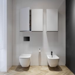 Cersanit Virgo szafka 40 cm wisząca biała S522-036