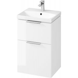 Cersanit City szafka 50 cm podumywalkowa wisząca biały połysk S584-016-DSM