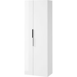 Cersanit City szafka boczna 180 cm wysoka wisząca biały połysk S584-019-DSM
