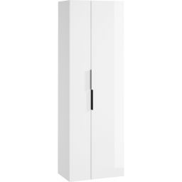 Cersanit City szafka boczna 180 cm wysoka wisząca biały połysk S584-019-DSM