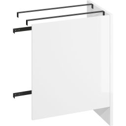 Cersanit City szafka 65 cm pod pralkę stojąca biały połysk S584-027-DSM