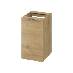 Cersanit City szafka 40x44,7x71,9 cm boczna wisząca z koszem na pranie dąb S584-116