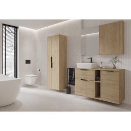 Cersanit City szafka 79,4x44,7x72 cm podumywalkowa wisząca dąb S584-120