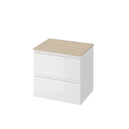 Cersanit Modo szafka 59,5x44,7x57 cm podumywalkowa wisząca biała S590-042