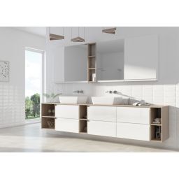 Cersanit Modo szafka 59,5x44,7x57 cm podumywalkowa wisząca biała S590-042