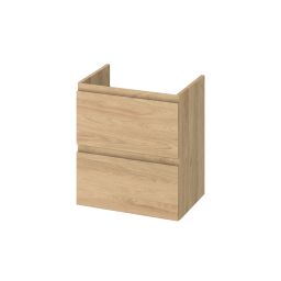Cersanit Moduo szafka 50x35 cm podumywalkowa wisząca dąb hikora S590-139
