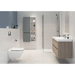 Cersanit Creya szafka 60 cm podumywalkowa wisząca dąb S598-032