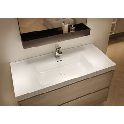 Cersanit Crea umywalka z szafką 50 cm zestaw meblowy dąb S801-287