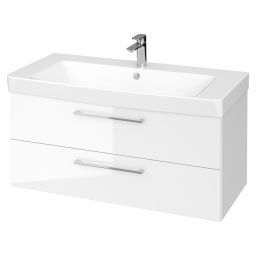 Cersanit Mille SET B309 umywalka z szafką Lara 100 cm biała S801-330-DSM