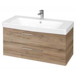 Cersanit Mille umywalka z szafką Lara 100 cm orzech S801-331-DSM