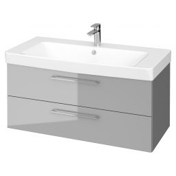 Cersanit Mille umywalka z szafką Lara 100 cm szara S801-332-DSM