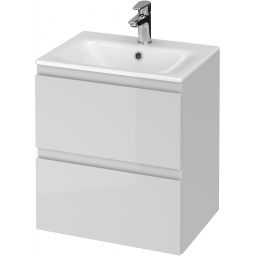 Cersanit Moduo umywalka z szafką 50 cm zestaw meblowy szary S801-311-ECO