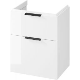 Cersanit City zestaw meblowy 60 cm umywalka z szafką biały połysk S801-422
