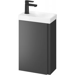 Cersanit Moduo SET B812 umywalka z szafką 40 cm wisząca antracyt S801-467-DSM