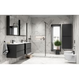Cersanit Moduo umywalka z szafką 49,4 cm antracyt S801-471-DSM