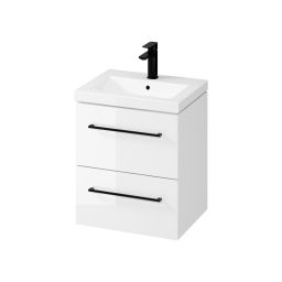 Cersanit Larga umywalka z szafką 50 cm białą S801-567