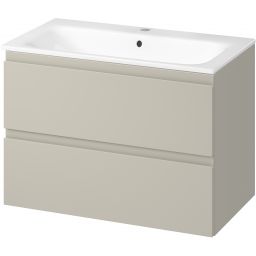 Cersanit Moduo umywalka z szafką 80 cm kaszmir S801-592