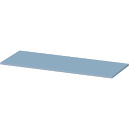 Cersanit Larga blat 120x45 cm niebieski S932-033