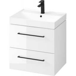 Cersanit Larga szafka 59,4x44,4x57,2 cm podumywalkowa wisząca biała S932-070