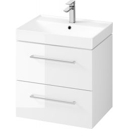 Cersanit Larga szafka 59,4x44,4x57,2 cm podumywalkowa wisząca biała S932-070