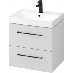 Cersanit Larga szafka 59,4x44,4x57,2 cm podumywalkowa wisząca szara S932-072