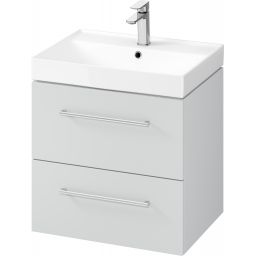 Cersanit Larga szafka 59,4x44,4x57,2 cm podumywalkowa wisząca szara S932-072