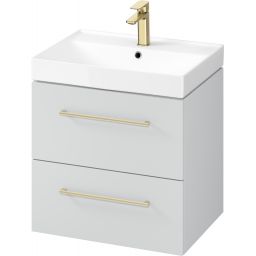 Cersanit Larga szafka 59,4x44,4x57,2 cm podumywalkowa wisząca szara S932-072