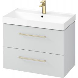 Cersanit Larga szafka 79,4x44,4x57,2 cm podumywalkowa wisząca szara S932-075