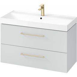 Cersanit Larga szafka 99,4x44,4x57,2 cm podumywalkowa wisząca szara S932-078