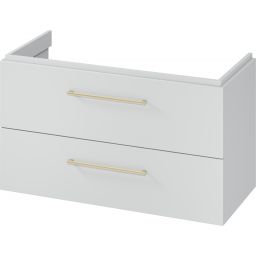 Cersanit Larga szafka 99,4x44,4x57,2 cm podumywalkowa wisząca szara S932-078