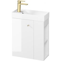 Cersanit Larga Slim szafka 50x22 cm podumywalkowa biała S932-110-DSM