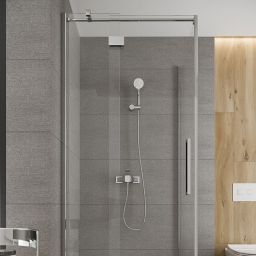 Cersanit Crea drzwi prysznicowe 90 cm prawe chrom/szkło przezroczyste S159-006