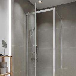 Cersanit Arteco drzwi prysznicowe 90 cm chrom/szkło przezroczyste S157-008