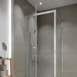 Cersanit Arteco drzwi prysznicowe 80 cm chrom/szkło przezroczyste S157-007