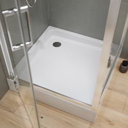 Cersanit Tako brodzik prostokątny 100x80 cm biały S204-027