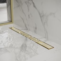 Cersanit Tako odpływ prysznicowy 80 cm złoty mat S204-069