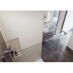 Cersanit Mille Walk-in ścianka prysznicowa 120 cm chrom/szkło przezroczyste S161-002