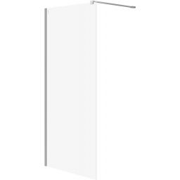 Cersanit Mille ścianka prysznicowa walk-in 90 cm chrom połysk/szkło przezroczyste S161-006