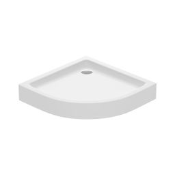 Cersanit Tako brodzik 90x90 cm półokrągły biały S204-004