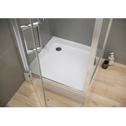 Cersanit Tako brodzik prostokątny 100x80 cm biały S204-027