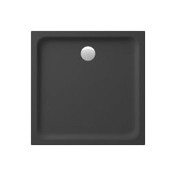 Cersanit Tako brodzik 90x90 cm kwadratowy czarny mat S204-030