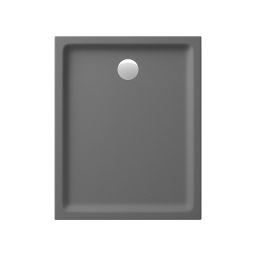 Cersanit Tako brodzik 100x80 cm prostokątny szary mat S204-031