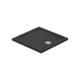 Cersanit Tako brodzik 80x80 cm kwadratowy czarny mat S204-038