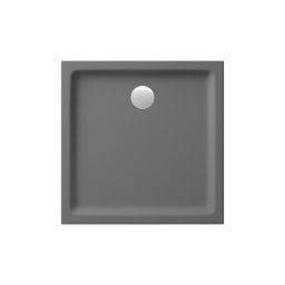 Cersanit Tako brodzik 80x80 cm kwadratowy szary mat S204-040