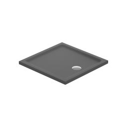 Cersanit Tako brodzik 80x80 cm kwadratowy szary mat S204-040